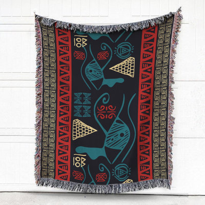 Hand Woven Throw Blanket