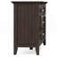 Bedford - Buffet buffet - Brun tabac foncé