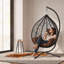 Garden Swing Egg Chair Seat Rattan Hanging Hammock With Cushions-124822027-124822028