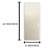3" X 12" Ceramic Subway Wall Tile-72613633