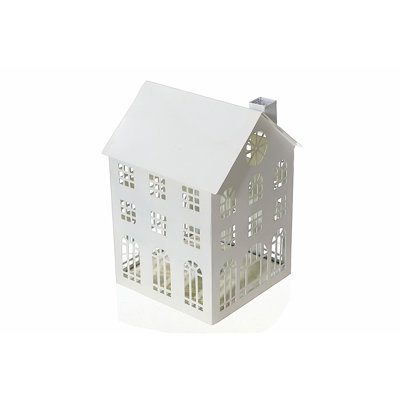 Metal House Tealight Holder (Large)
