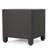 Accent Table - Side Table, Dark Brown Cube, 17.87" W X D H, No Assembly For Quick Installation Table In Brown, Cube Shape, 18" Width Depth Height, Needed-1558249574