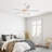 52-in 5-blade Reversible Ceiling Fan With Led Light And Remote Control-1458941077-1458941076