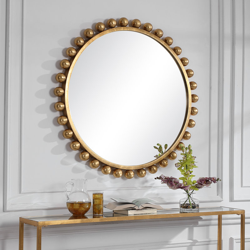 Miroir Suzie Paulding, Or