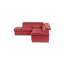 CAPRI Genuine Leather Corner Sofa with Pull-Out Bed and Storage and Adjustable Headrests-726785394-726785401