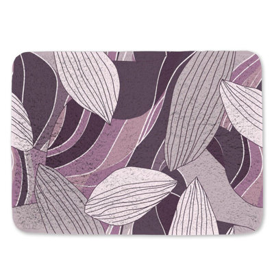 Tapis de bain en microfibre / microsuède Retaj