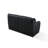 Skipper 91" Black Genuine Full Grain Leather Modern Sofa