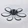 Innsbrook Modern Acrylic Light-adjusted Petal Ceiling Light 1-Light Semi Flush Mount Light