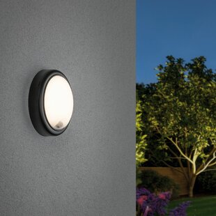 Outdoor Basic Anthracite 5.8cm H Integrated LED Outdoor Flush Mount (Set of 2)