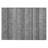 Machine Washable Indoor/Outdoor Christain ACN1422 Gray Rug-109532677