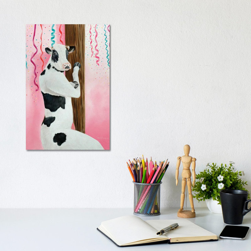 Jezebelle 1 Piece Wrapped Canvas Painting, 20.32 cm H x 30.48 cm W