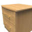 Fully Assembled Ludomila 2 Drawer Bedside Table