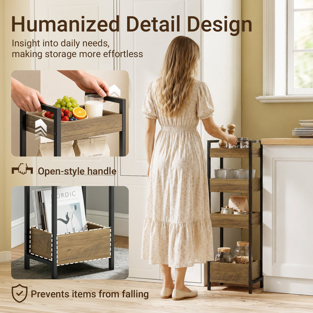 28cm W Steel Shelving Unit