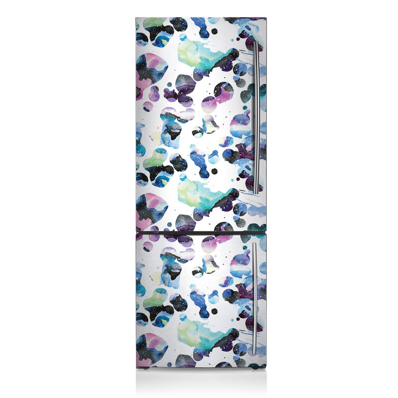 Abstract Non-Wall Damaging Door Decal