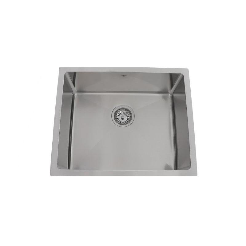 22'' L Single Bowl Stainless Steel Kitchen Sink