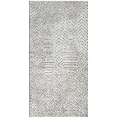 Lafever 2' x 4' Grey Vintage Indoor Rug