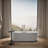 Volute 63 In. X 28-3/8 In. Freestanding Bath With Shroud