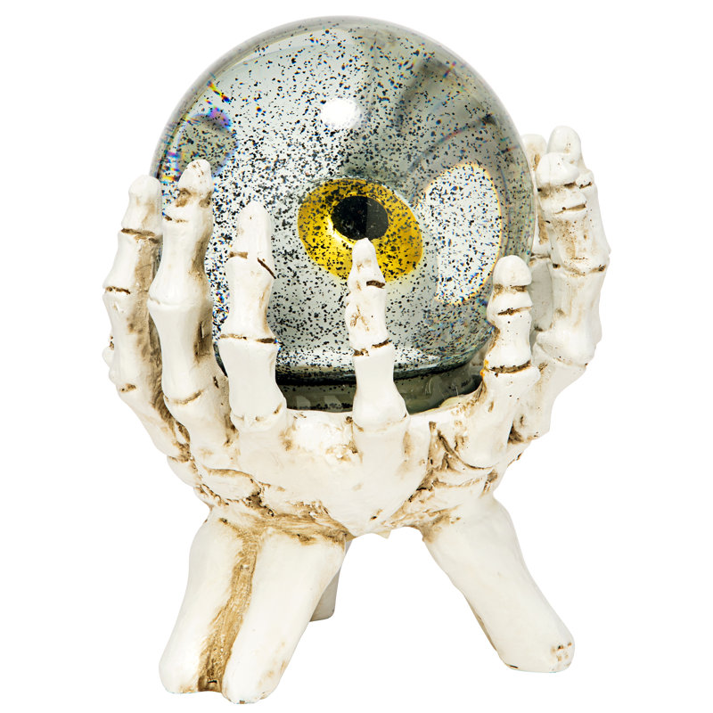 All-Seeing Eye of the Skeleton Water Globe