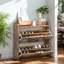 16 Pair Flip Down Shoe Storage