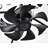 Jackeline 20.8'' 7 - Blade Crystal Ceiling Fan with Remote and Light Kit-1787138265