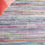 Tapis noir / rose en coton tissé à la main Karlhans-1569451261