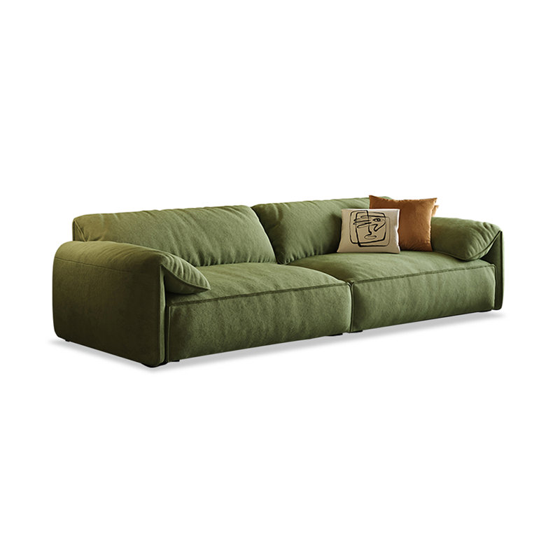 Coussin blanc modulaire 100% polyester, H 31,1 po x l 109,06 po x P 40,94 po, 4, Vert
