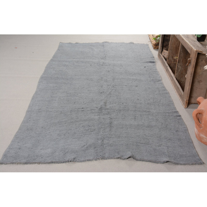 Tapis en laine bronze, tapis de décoration intérieure, tapis antiques, tapis turc, grand tapis 5,2 x 11,4 pi, tapis rétro