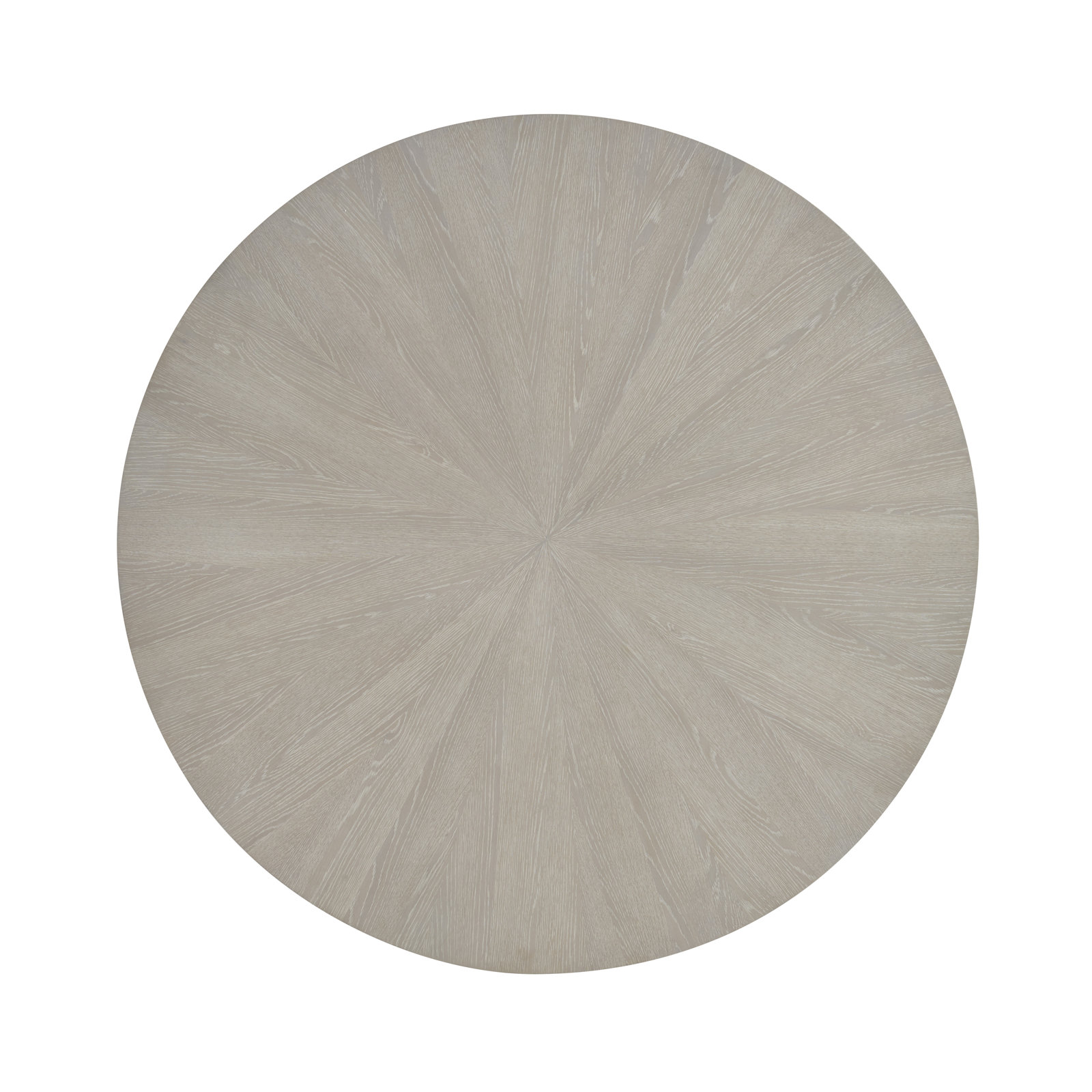 Caterina Pedestal Dining Table, White Oak