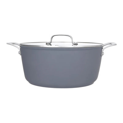 Laura Ashley 6.97L Aluminum Braiser with Lid