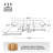106.3" L-shape Sectional Sofa with Ottoman-1601399893