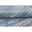 Tapis bleu / gris de haute qualité noué à la main-80851330