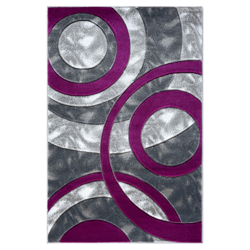 Geometric Shapes Flatweave 80cm X 150cm Area Rug