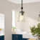 Frenchie 1 - Light Black Single Pendant