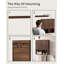 Armoire de salle de bain cannelée, armoire de rangement coulissante pour porte de grange - tablette de rangement réglable pour la salle de bain et la cuisine-119687925-115235101