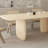 Burlywood Rectangular Solid Wood Dining Table-1246481744-1246481751