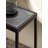 Everly Quinn Jaspur Narrow and Metal Rectangle Side Table-1861960010