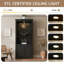 4-Tier Display Shelf With Storage & Doors-69672845