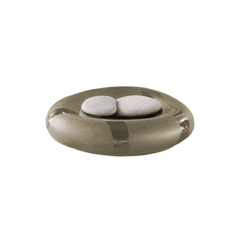 Stone Ceramic / Porcelain Soap Dish, Beige