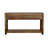 3-Drawer Console Table With Lower Shelf