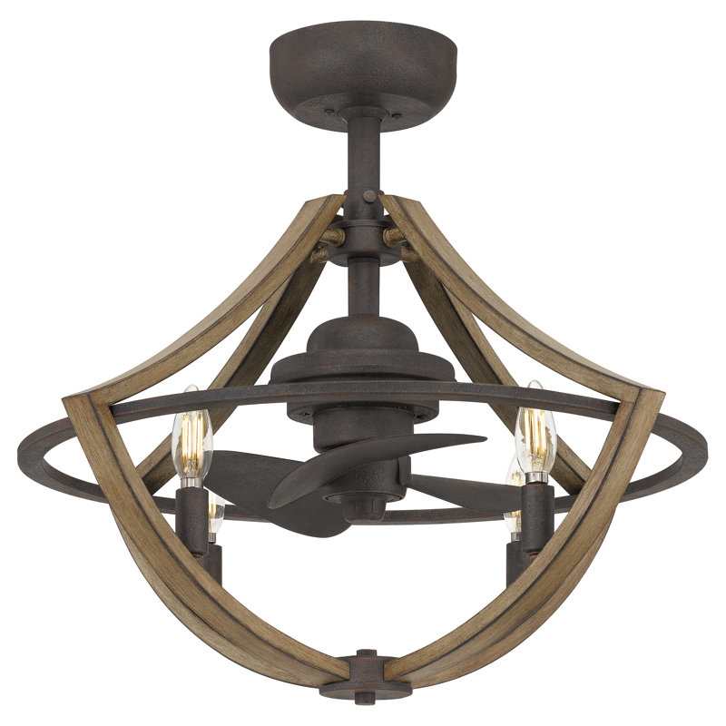 12'' Ceiling Fan with Light Kit