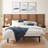 Modway Render Wall Mount King Headboard and Modern Nightstands-121602078