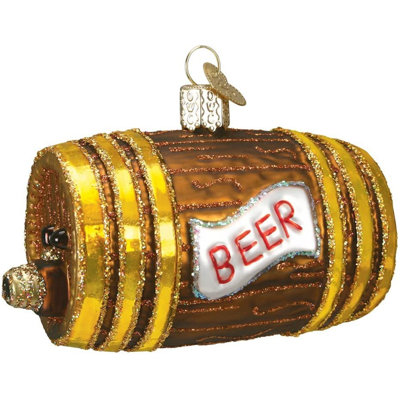 Ornement figurine suspendu fût bière