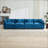 Modular Cloud Sofa with Double-Layer Cushion-1764790586