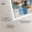 "Tectonic Plates I Shadowbox Print", art mural moderne par Art Remedy, cadre blanc, 25 x 25-763571458-763571455