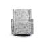 Fauteuil inclinable et oscillant rembourré classique-1559355148