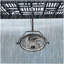 Ventilateur de plafond 21 pouces noir à DEL à intensité variable, ventilateur de plafond avec crochet pour cordon, 7 pales en ABS, moteur réversible pour abris de jardin, porche, pergola