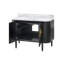 Meuble-lavabo blanc 48 po avec lavabo encastré Briallen-2076394104