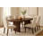 Solid Mango Wood Dining Table - 80"