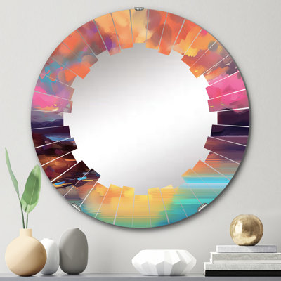 Miroir mural rond Nonatum