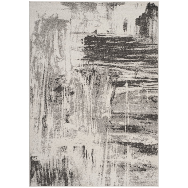 Shelby Abstract Hand Woven Area Rug, Rectangle 155 x 229 cm